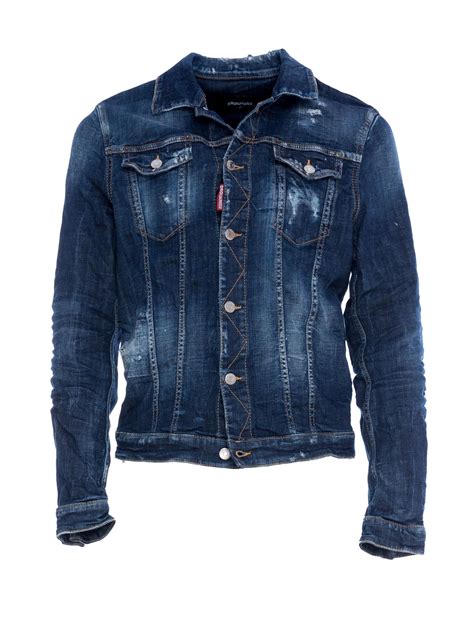 dsquared jean jacket replica|dsq2 jackets for men.